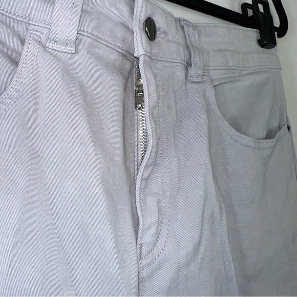 Emporio Armani J14 High Waisted Wide Leg Palazzo Trousers in Lavender Size 31 - Picture 3 of 15